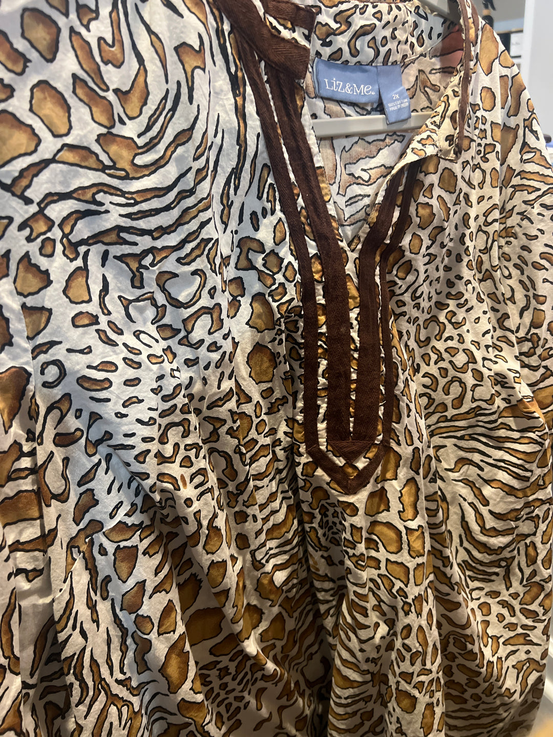 Giraffe Top (2X)