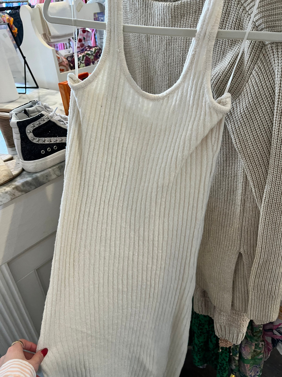 White Tank Dress