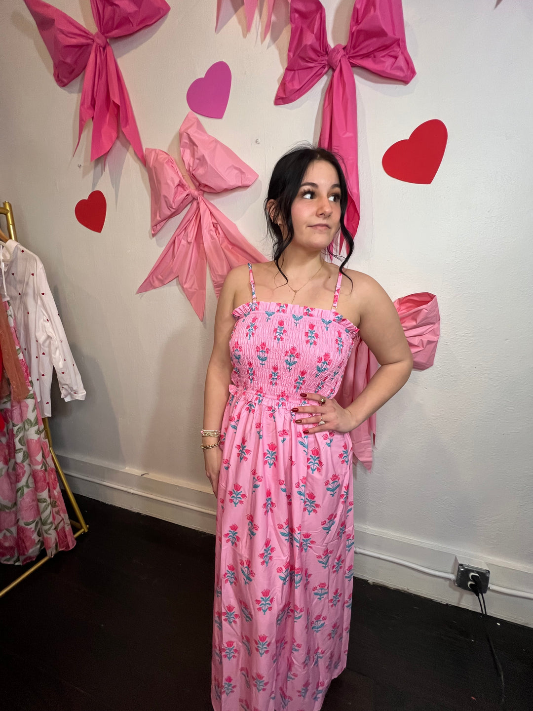 V-Day Magnolia Dress