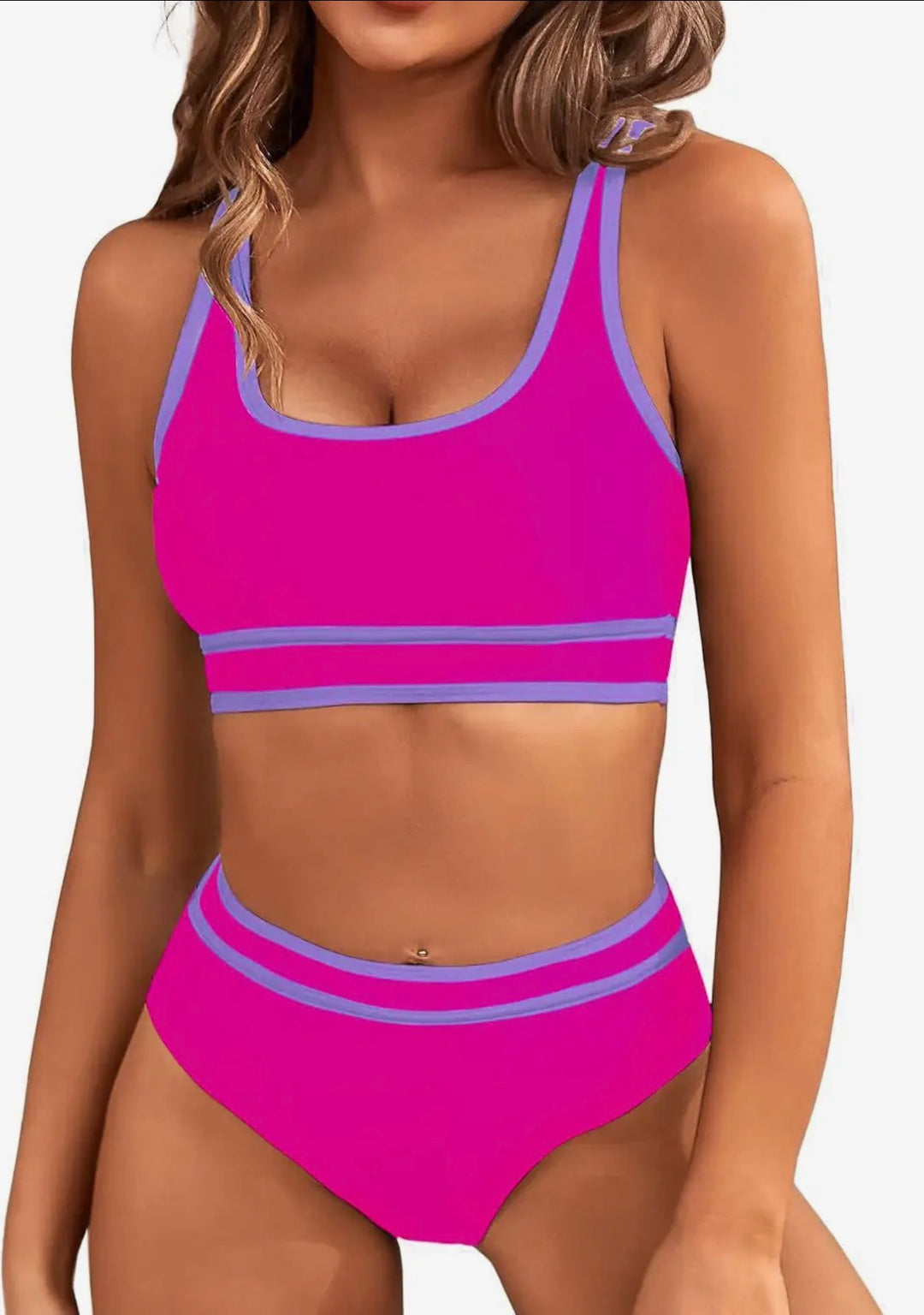 Hot Pink HW Bikini