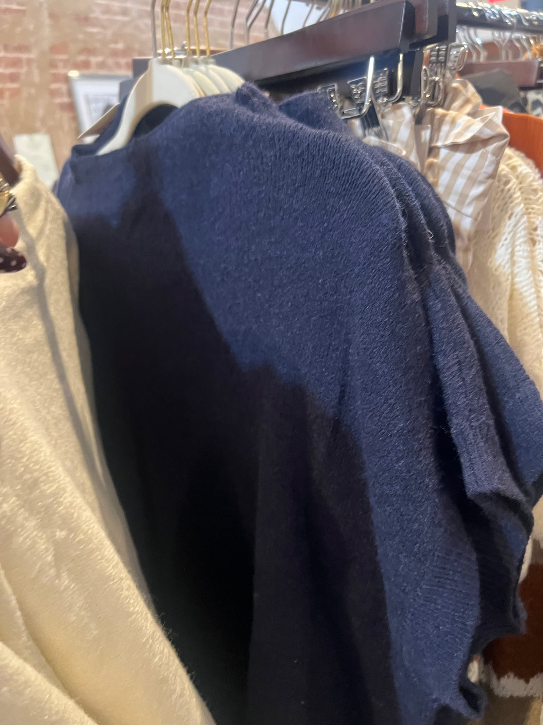Navy Sleeveless Sweater