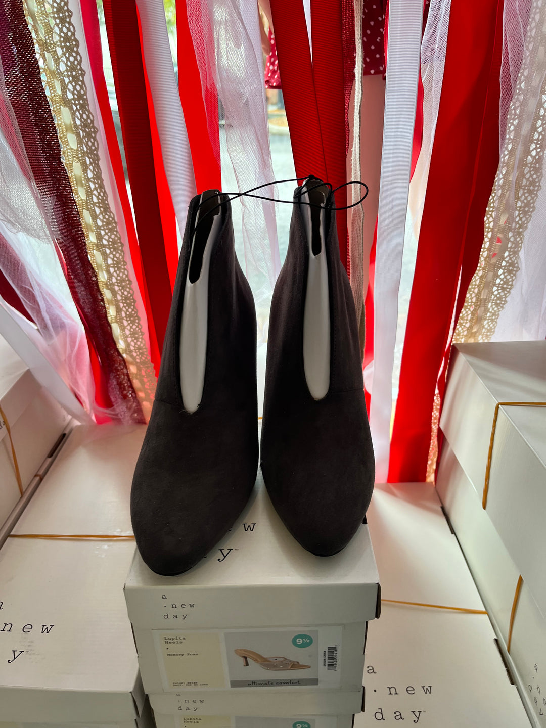 Black Boot Heels