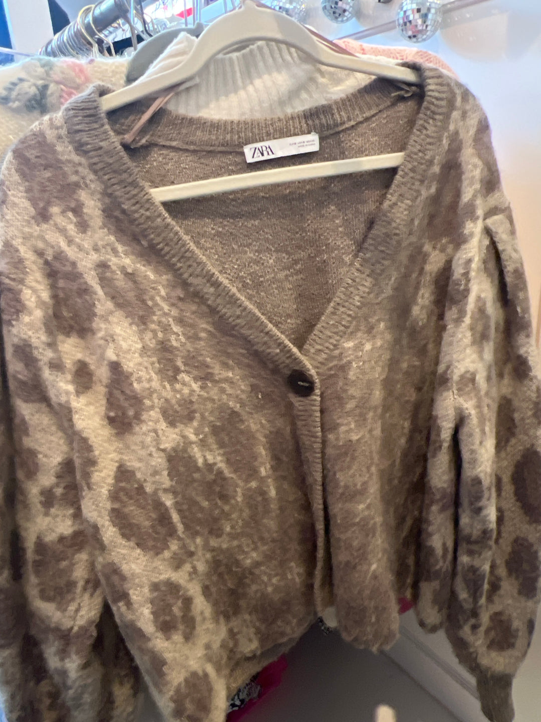 Zara Cheetah Sweater (s)
