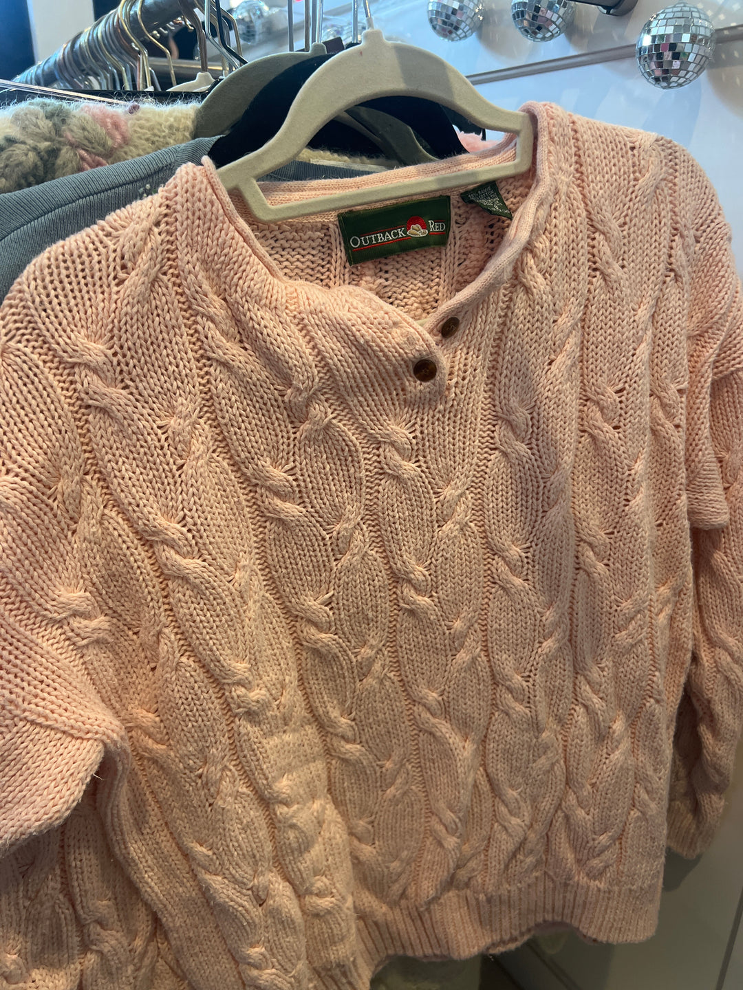 1980’s pink sweater (s)