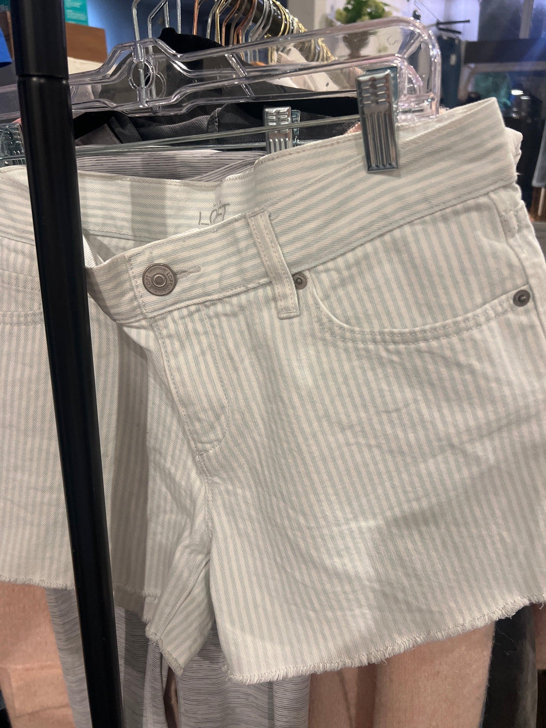 Loft Striped Shorts (6)