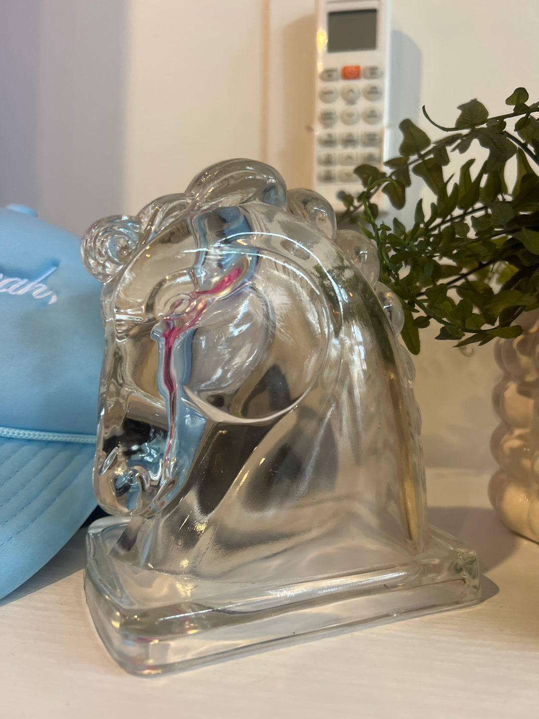 Glass Horse Head