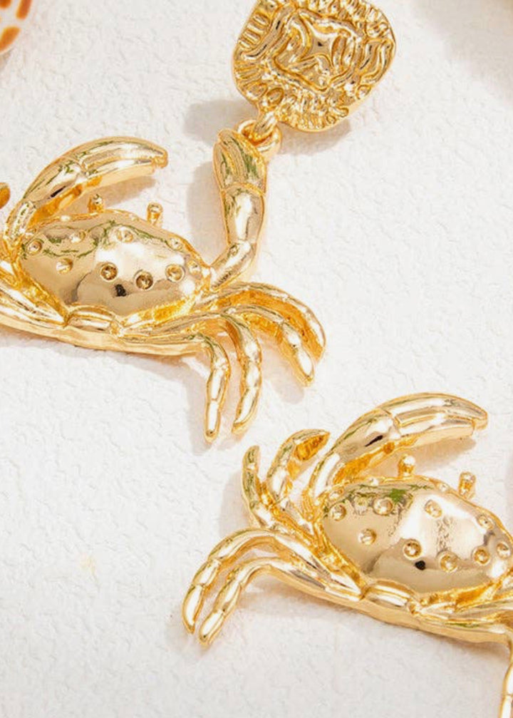 Crab Dangle Earrings