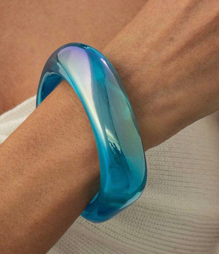 Large Iridescent Bangle