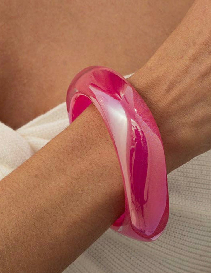 Large Iridescent Bangle