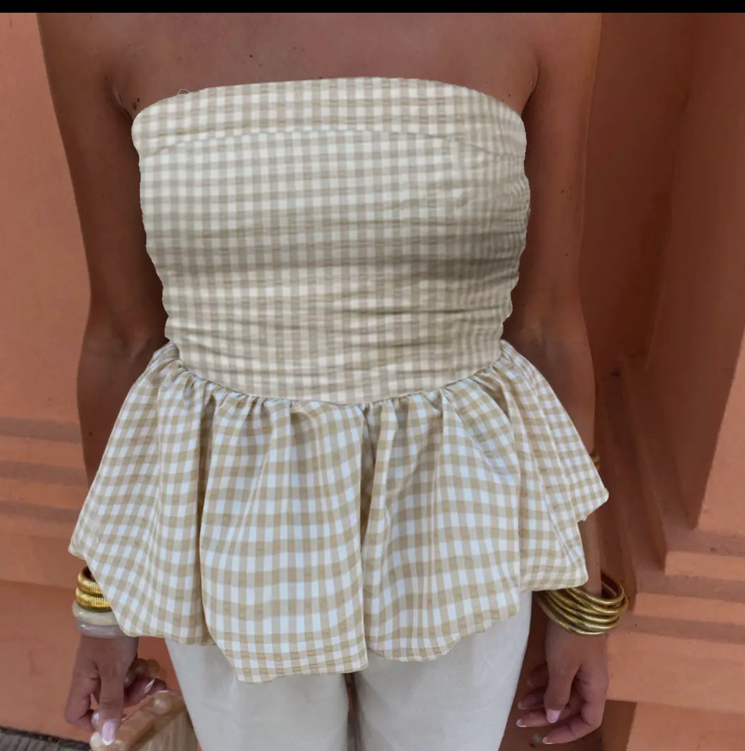 Thanksgiving Feast Tube Top