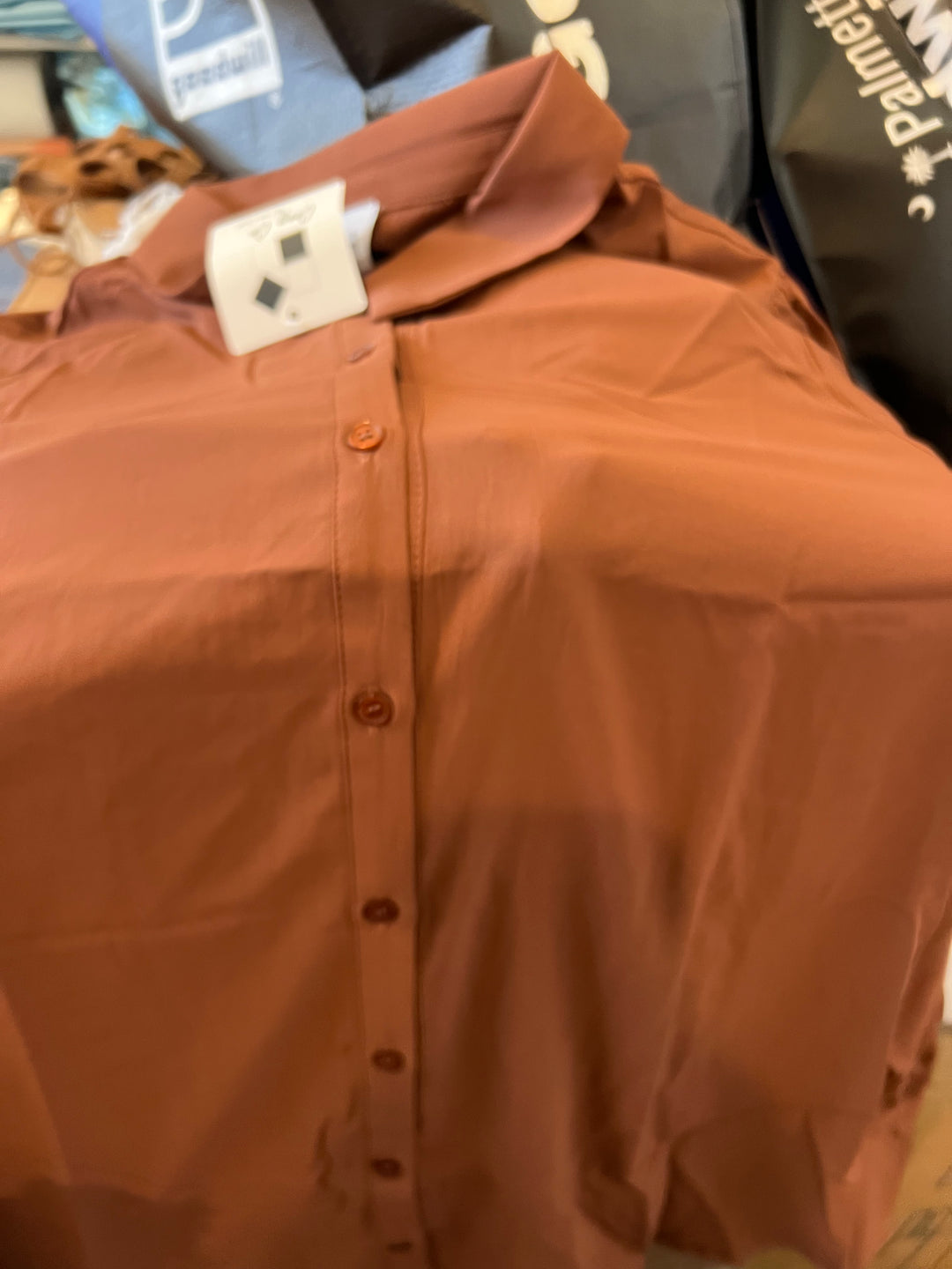 Classy Cowgirl Button Down