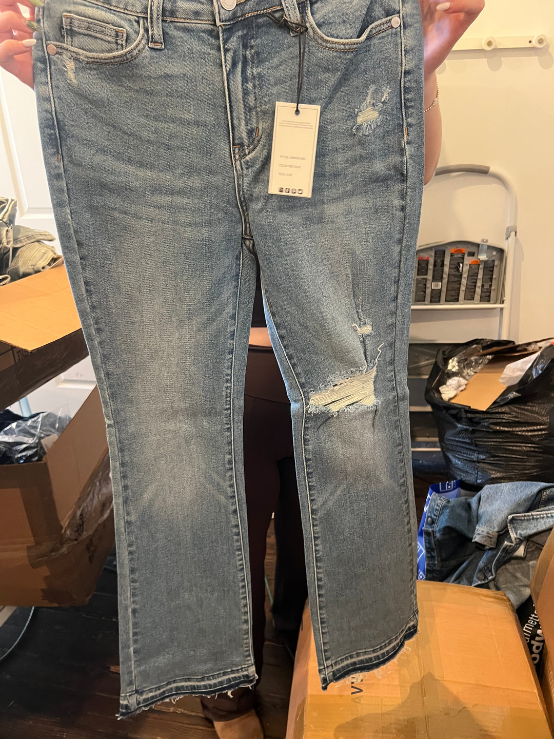 MR Bootcut Knee Cut Out Judy Blue