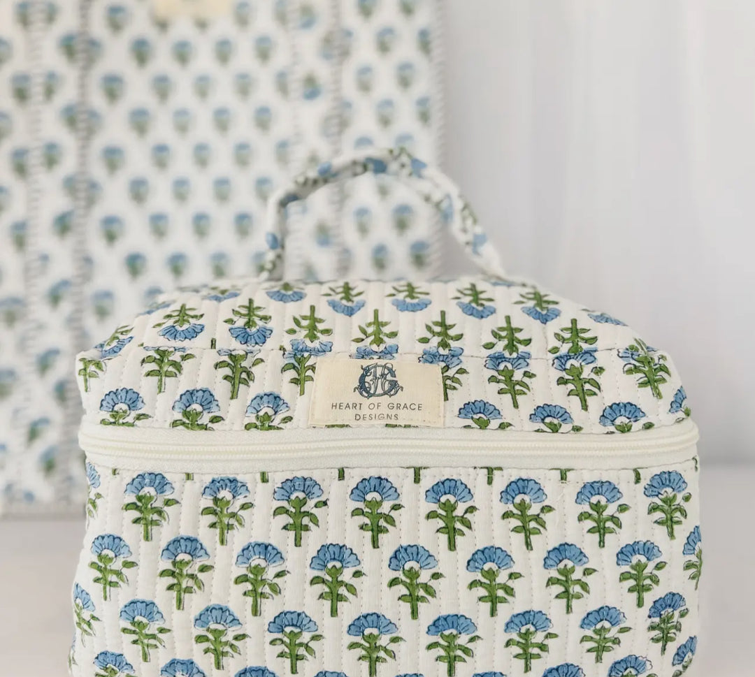 Heart of Grace Quilted Bags Makeup