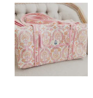 Large Scallop Quilted Bag