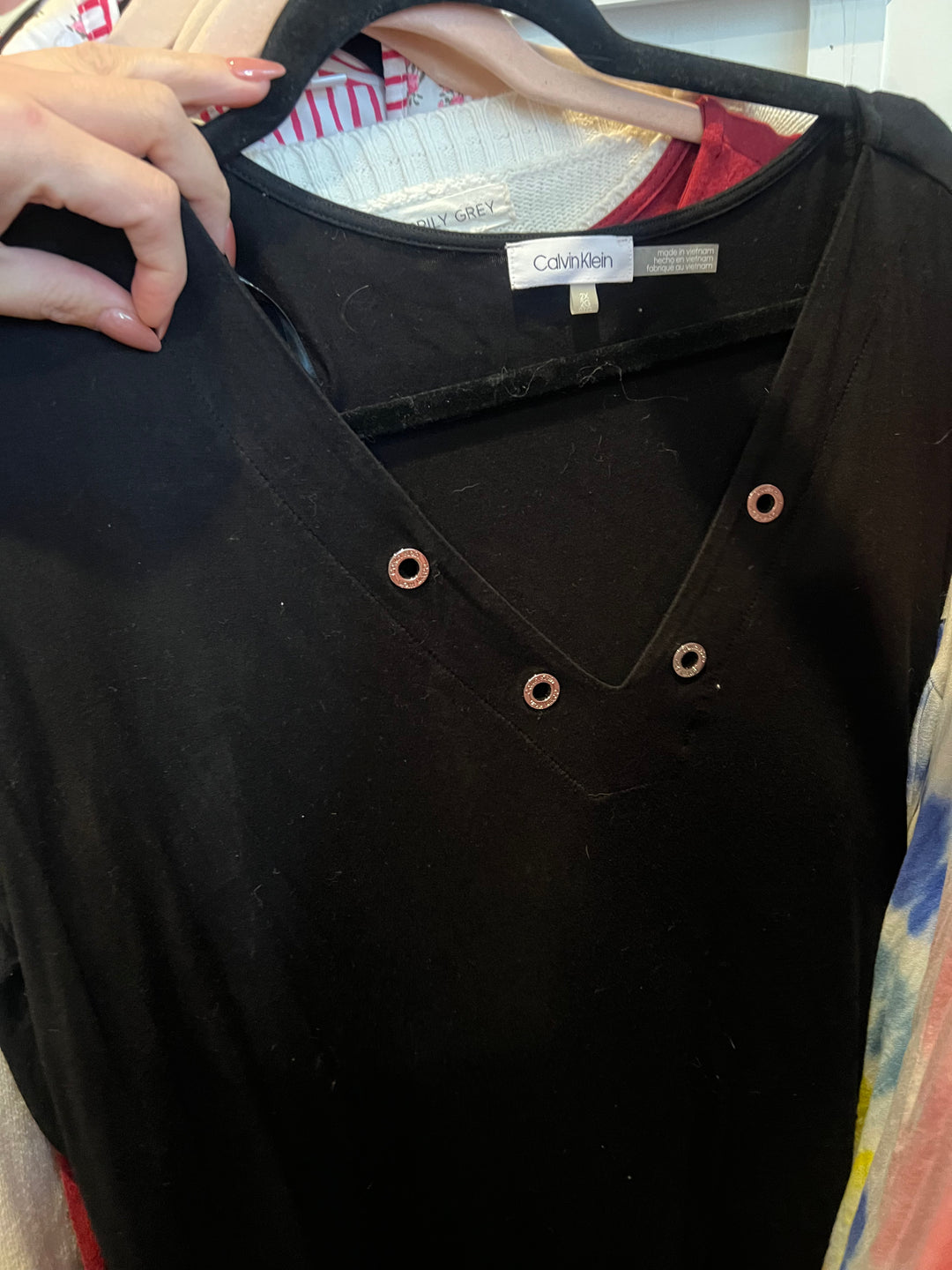 Calvin Klein Black Top (2x)