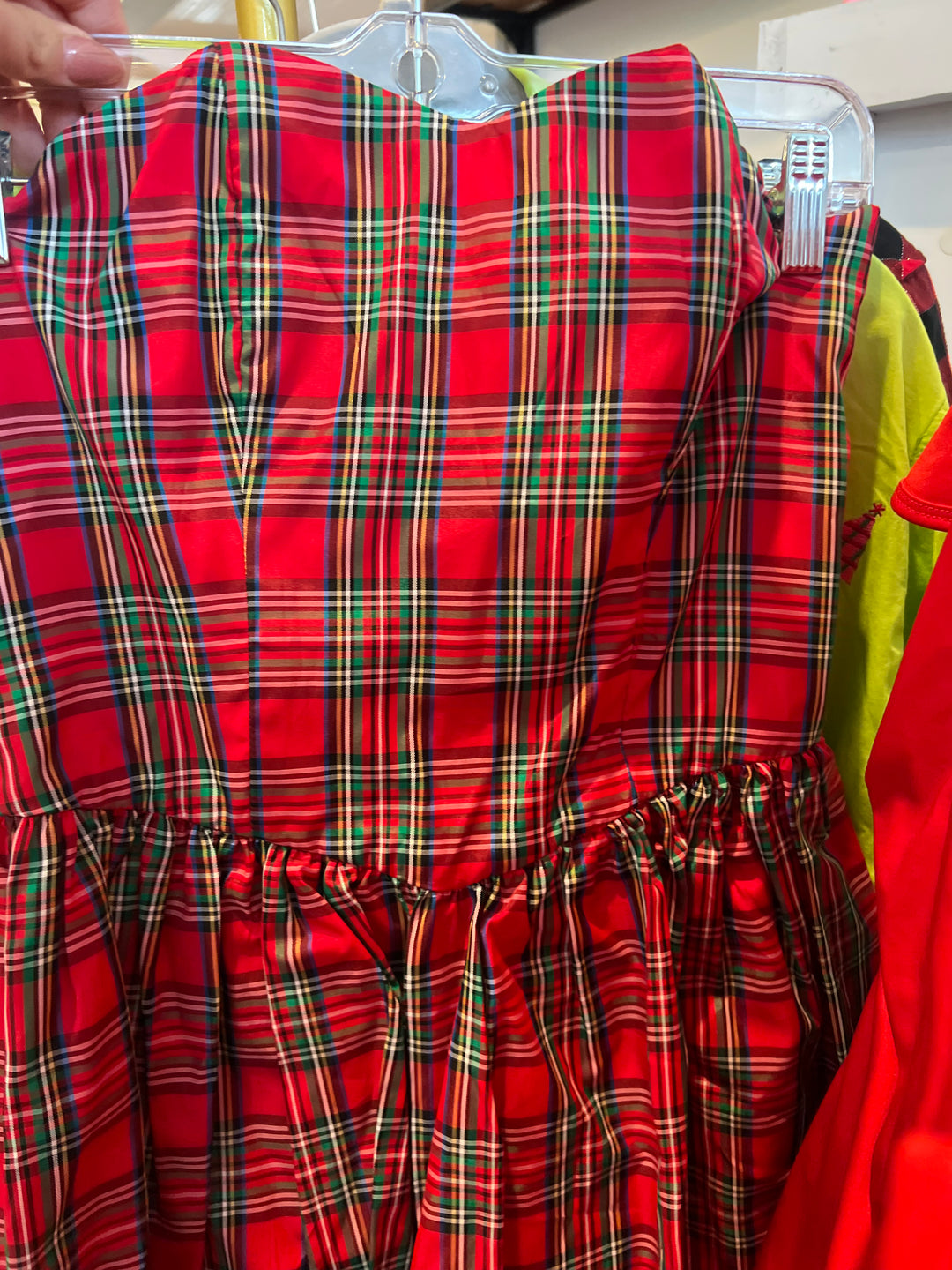 Plaid Christmas Dress (XS)