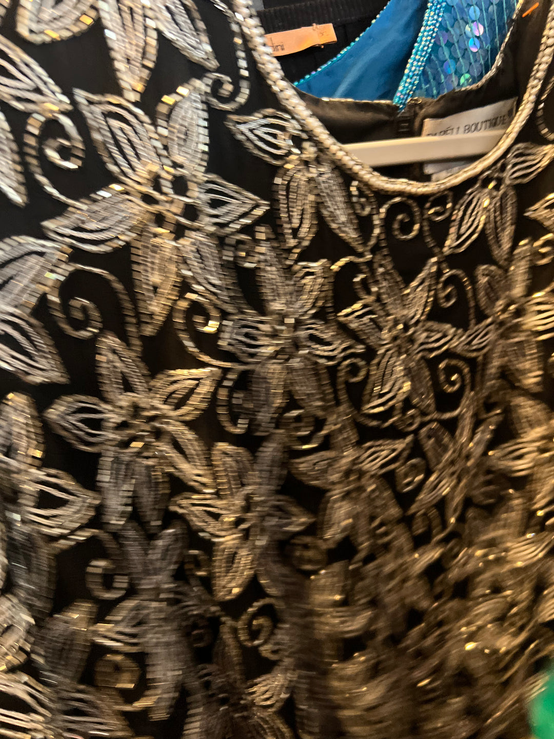 Beaded Evening Top (4XL)