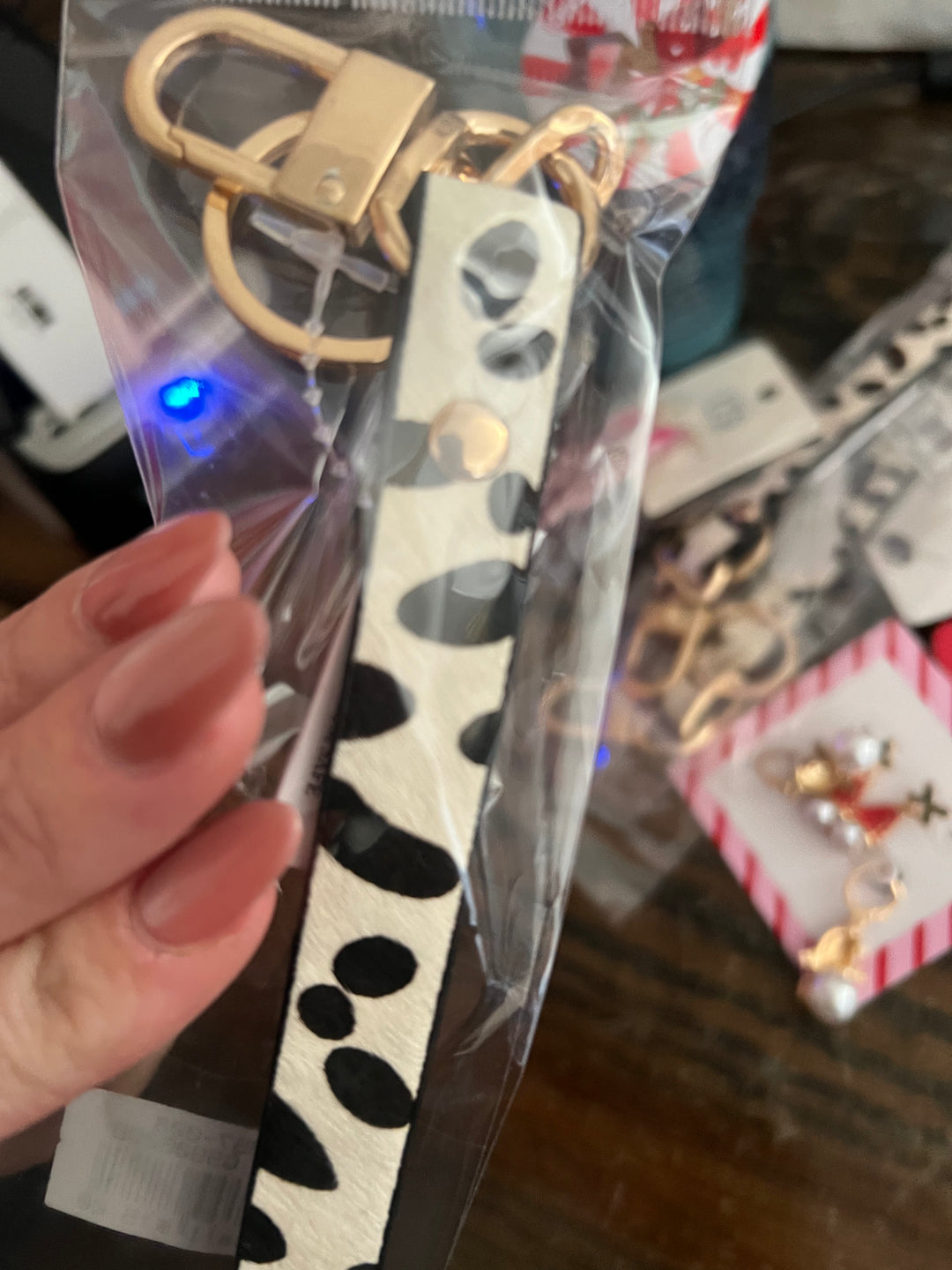 Cow Spotted keychain