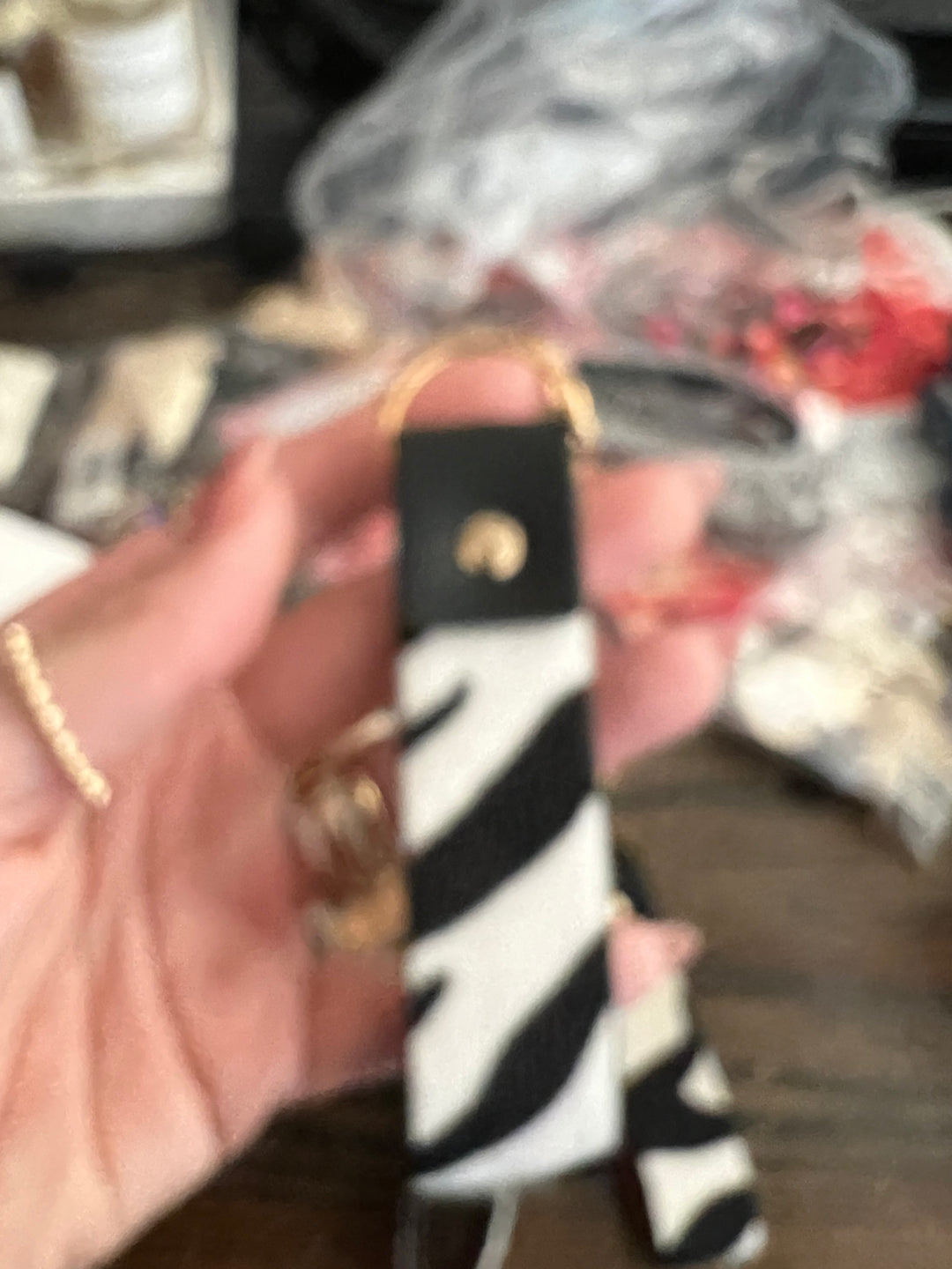 zebra keychain