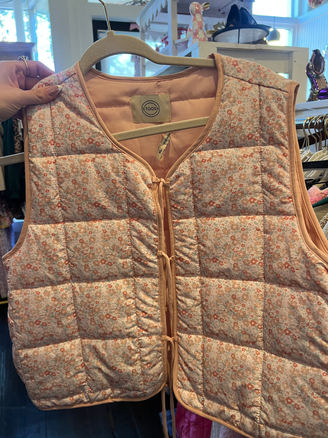 Stoosh Floral Vest (XL)