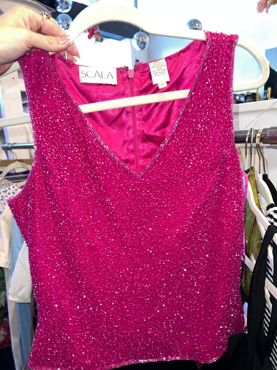 Beaded Vintage Tank