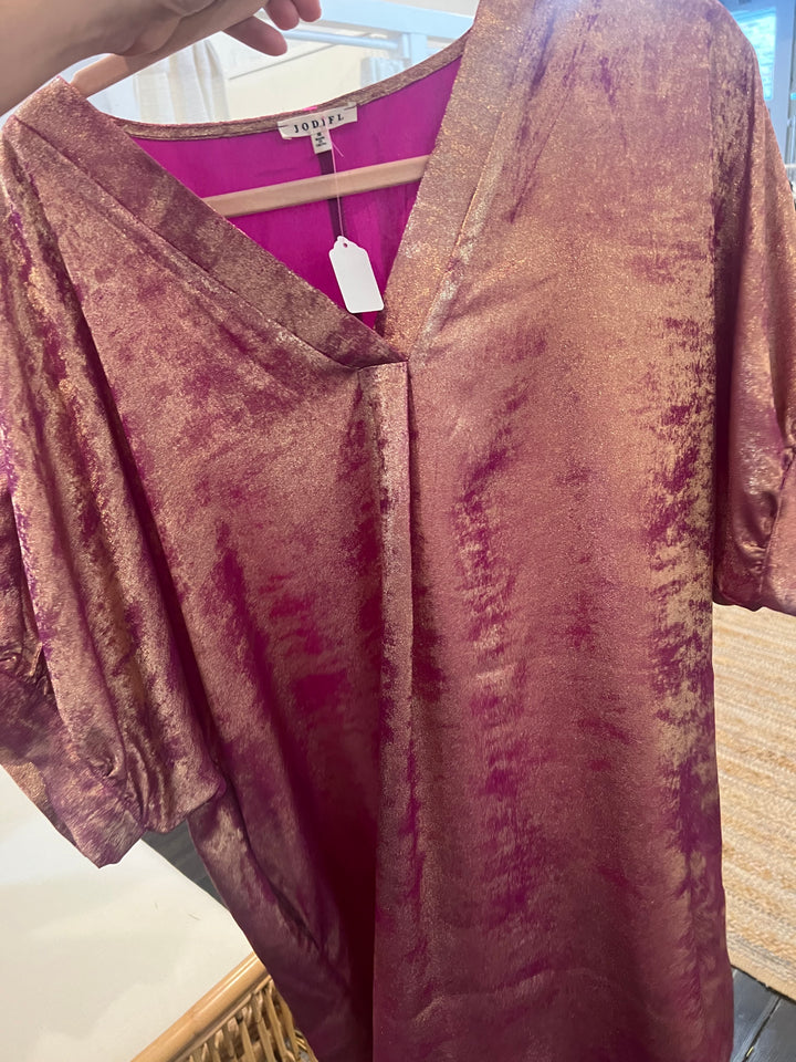 Metallic Concert Dress