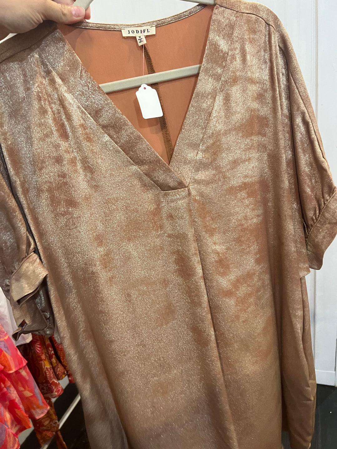 Metallic Concert Dress