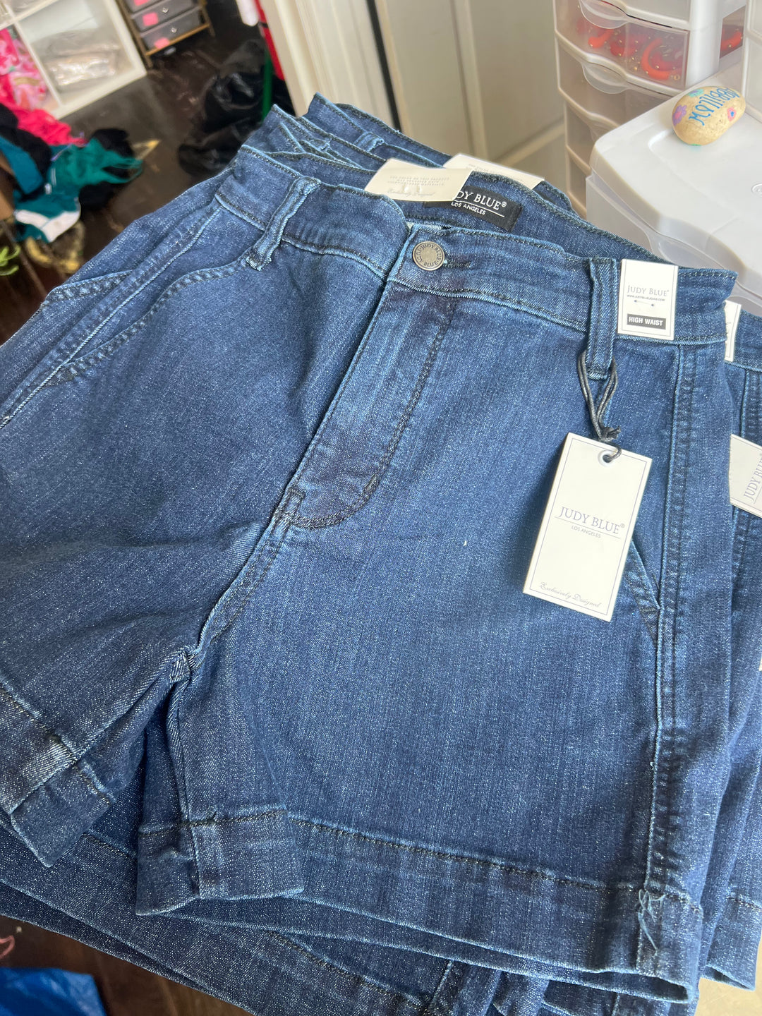JB Dark Wash Trouser Short