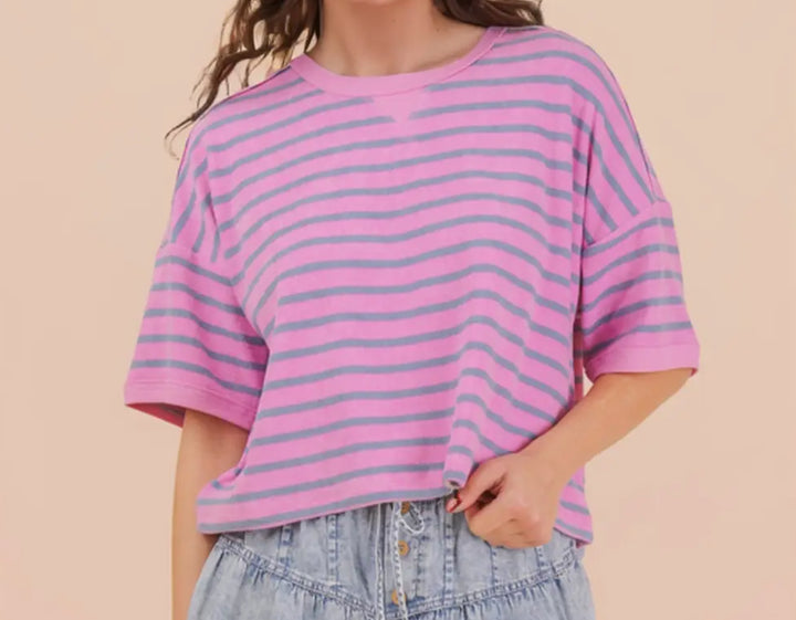 Striped Society Top