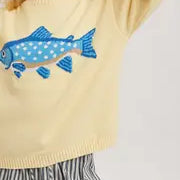 Blue Fish Sweater
