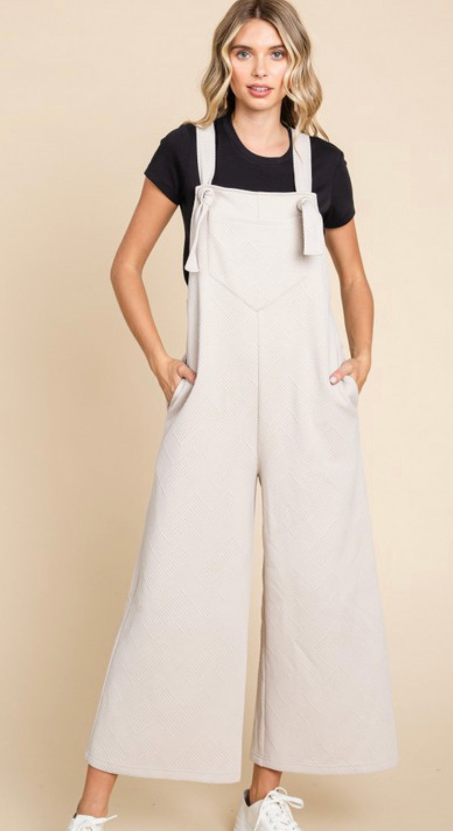 Soft Plush Overalls