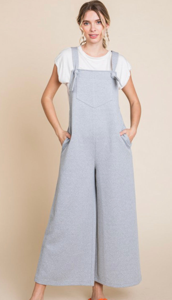 Soft Plush Overalls