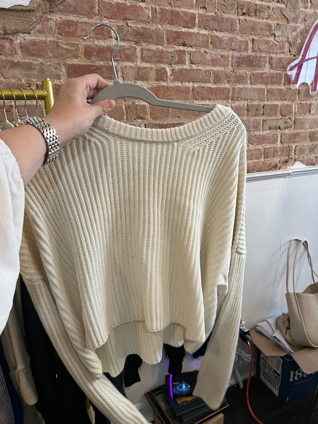 Cropped Sweater