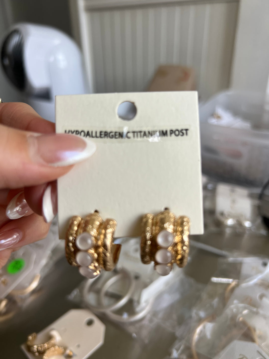 Mother of Pearl Earrings
