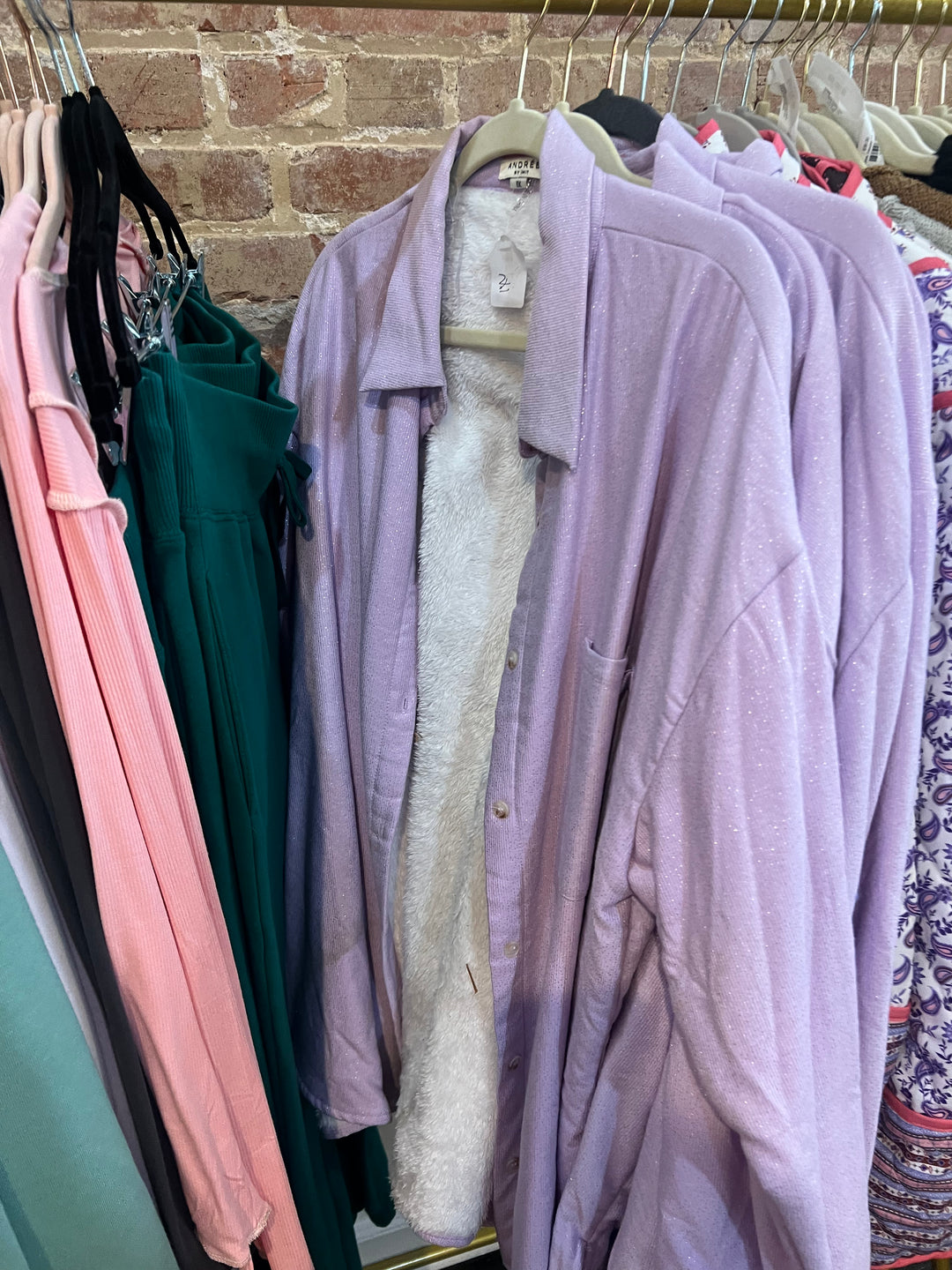Lavender Fur Jacket