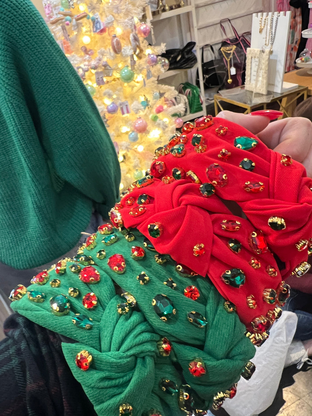 Christmas Multi-Stone Headband