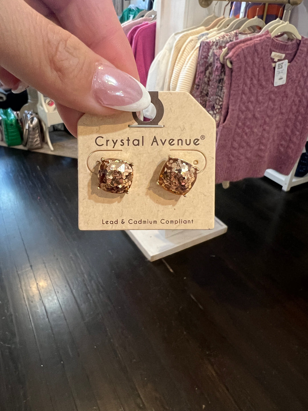 Glitter Studs