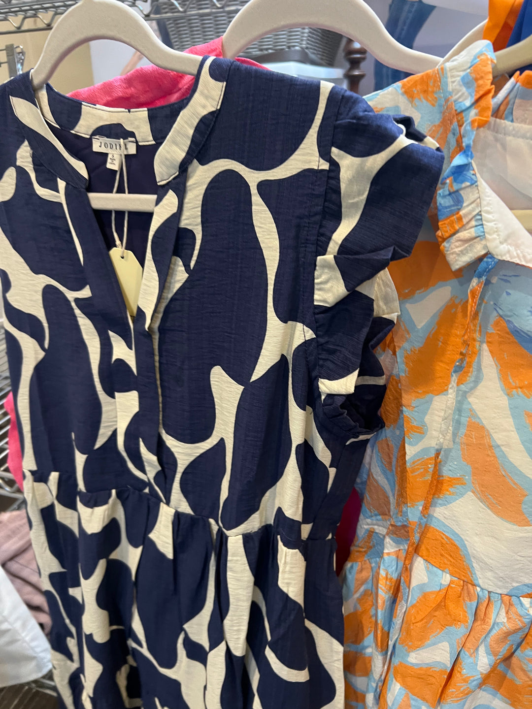 Navy Safari Dress