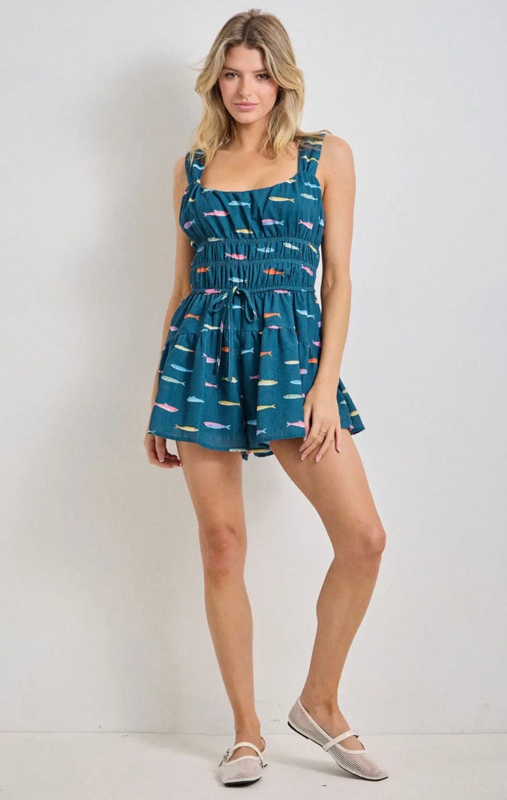 Here Fishy Fish Romper