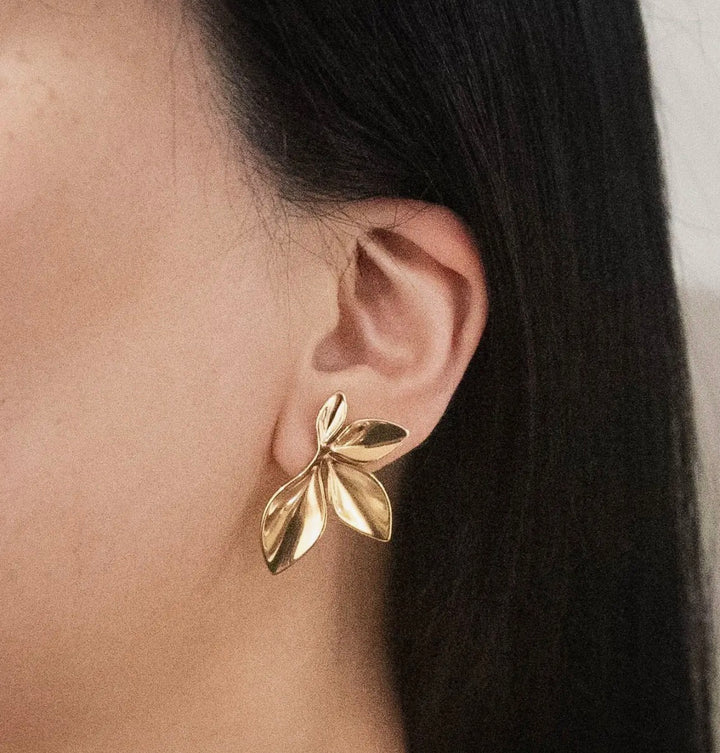 Cascading Petal Earrings