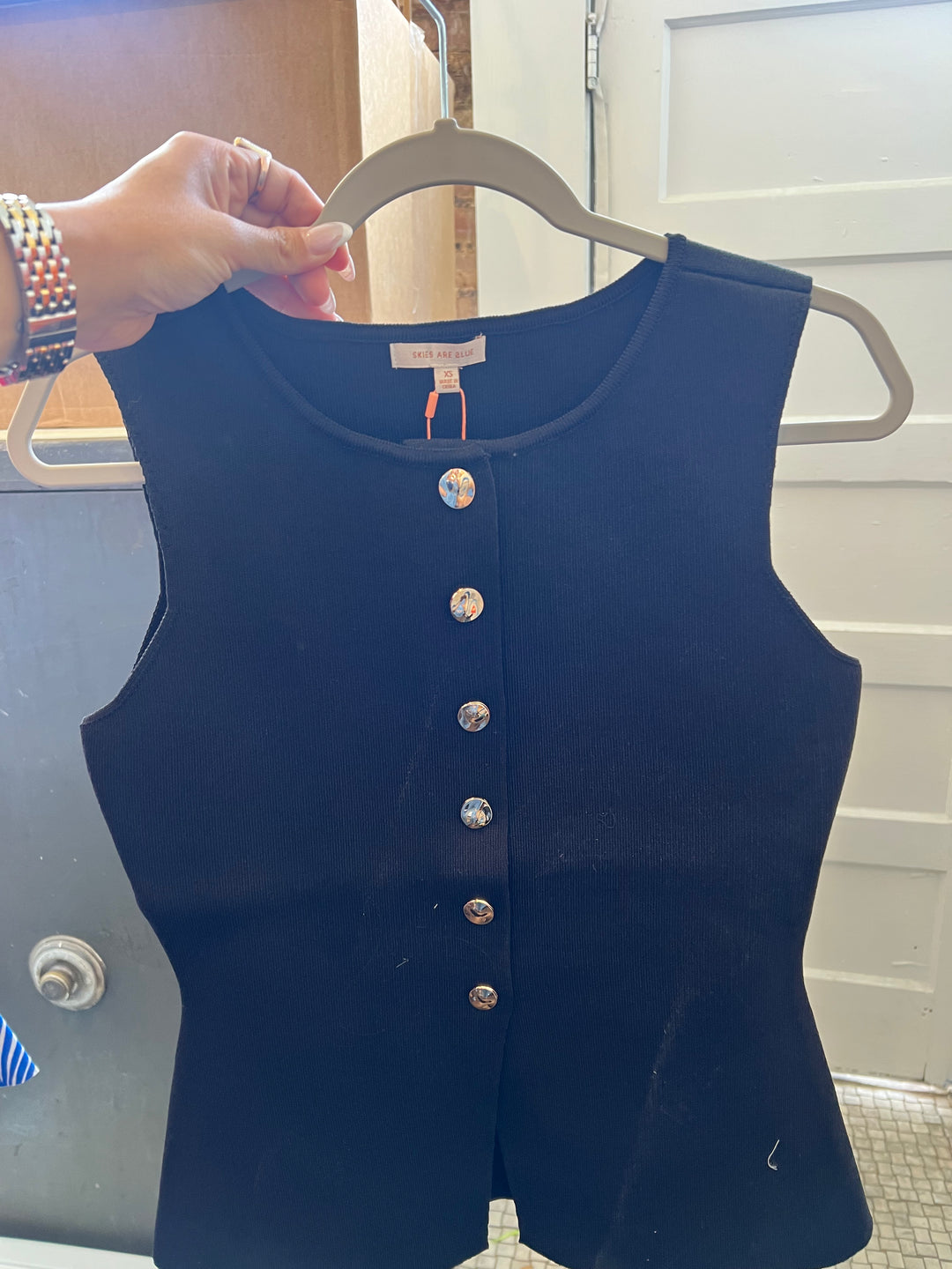Business Women Button Down Top