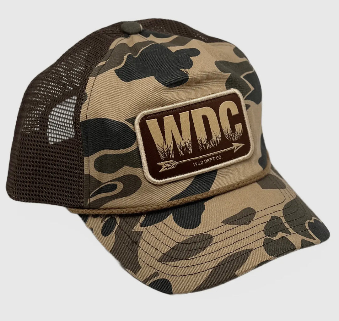 Old School Camo Hat