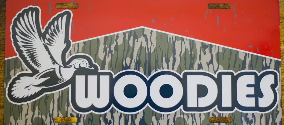 Woodies Car Tag