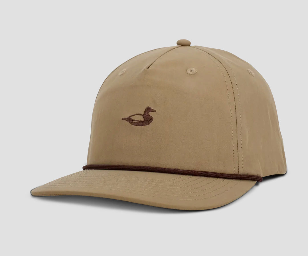 Khaki Logo Rope Hat