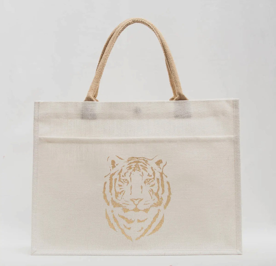 Easy Tiger Jute Bag