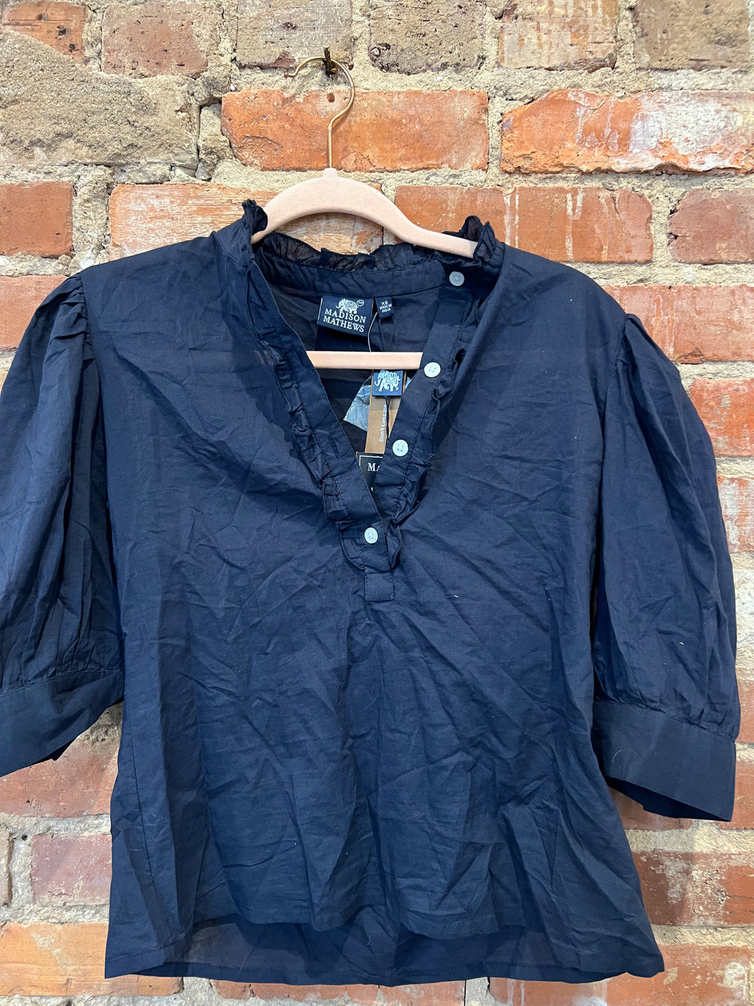 New with Tags Madison Mathews Top (xs)