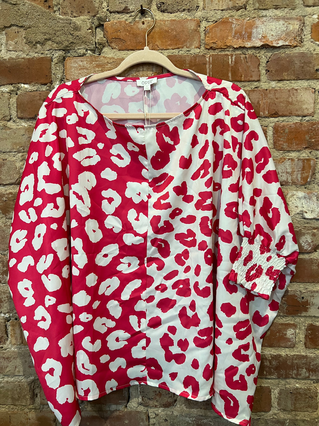 Oversized Cheetah Top (S)